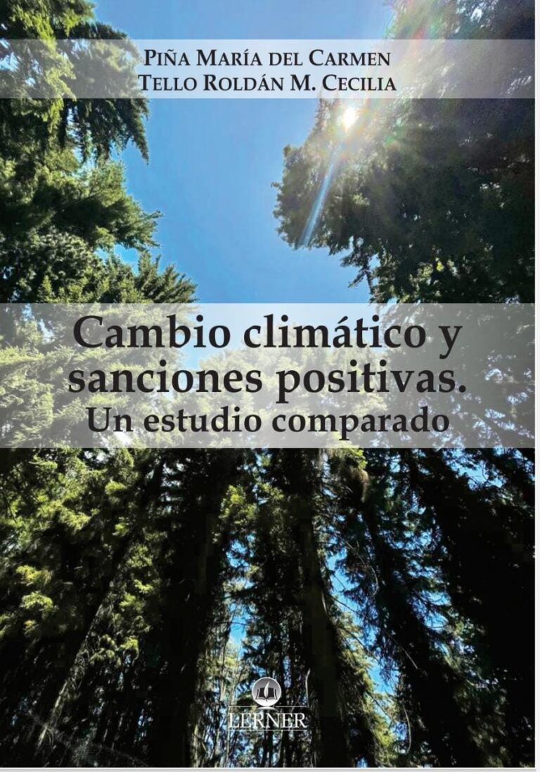 CAMBIO CLIMATICO Y SANCIONES POSITIVAS