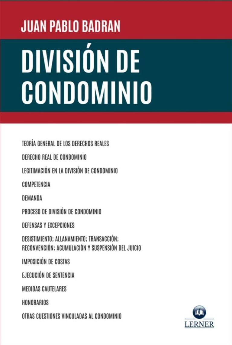 DIVISION DE CONDOMINIO