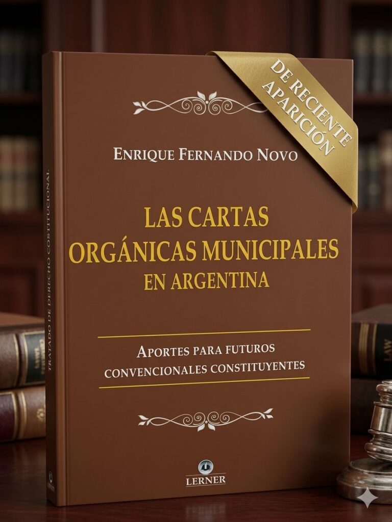 LAS CARTAS ORGANICAS MUNICIPALES EN ARGENTINA